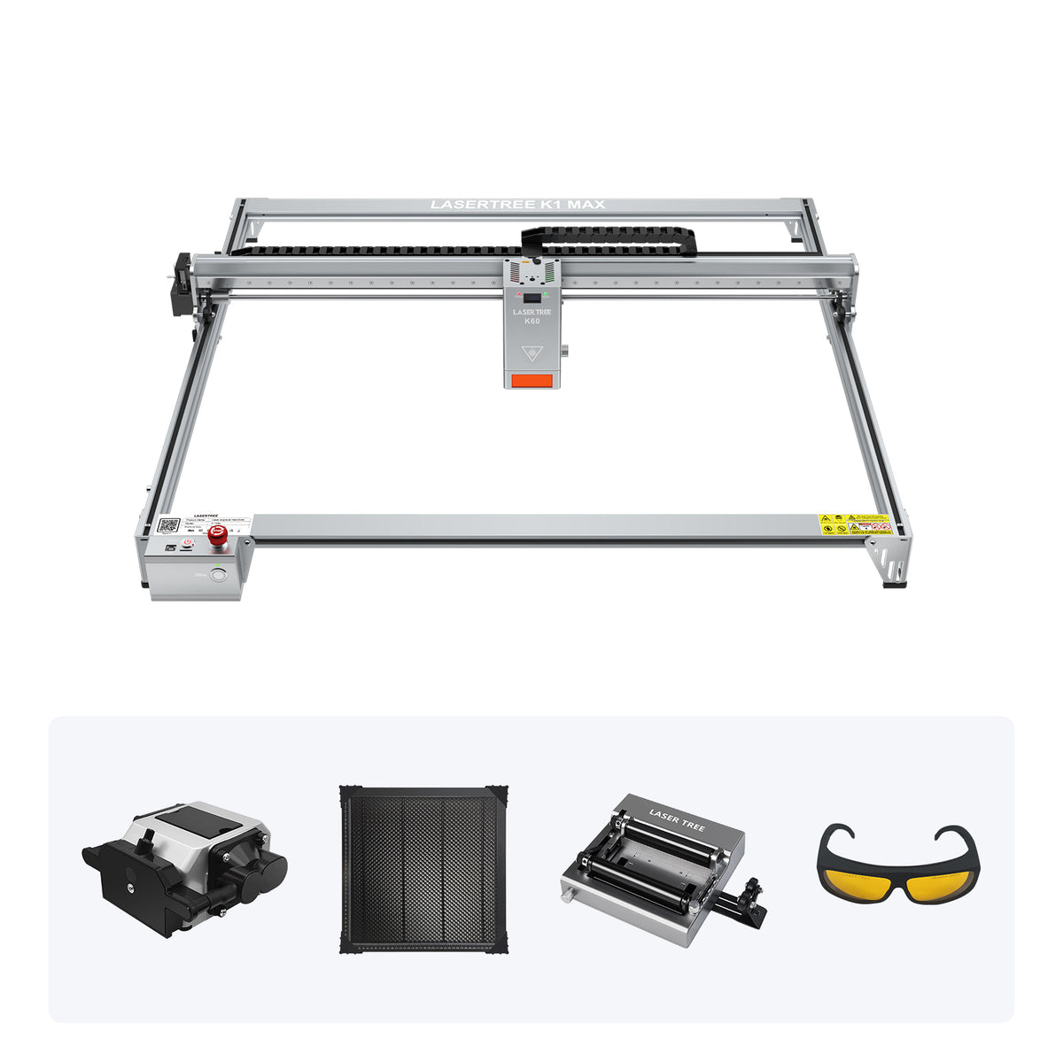 Lasertree K1 Max 60W レーザー彫刻機 800*600MM 彫刻サイズ