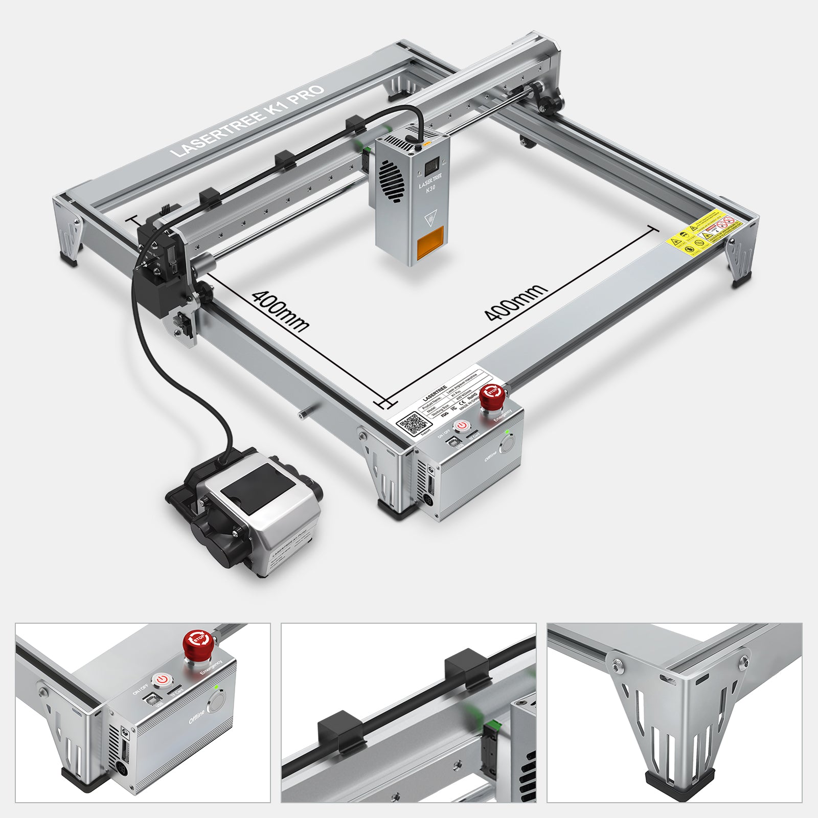 Laser Tree K1 Pro 30W Laser Cutting & Engraving Machine