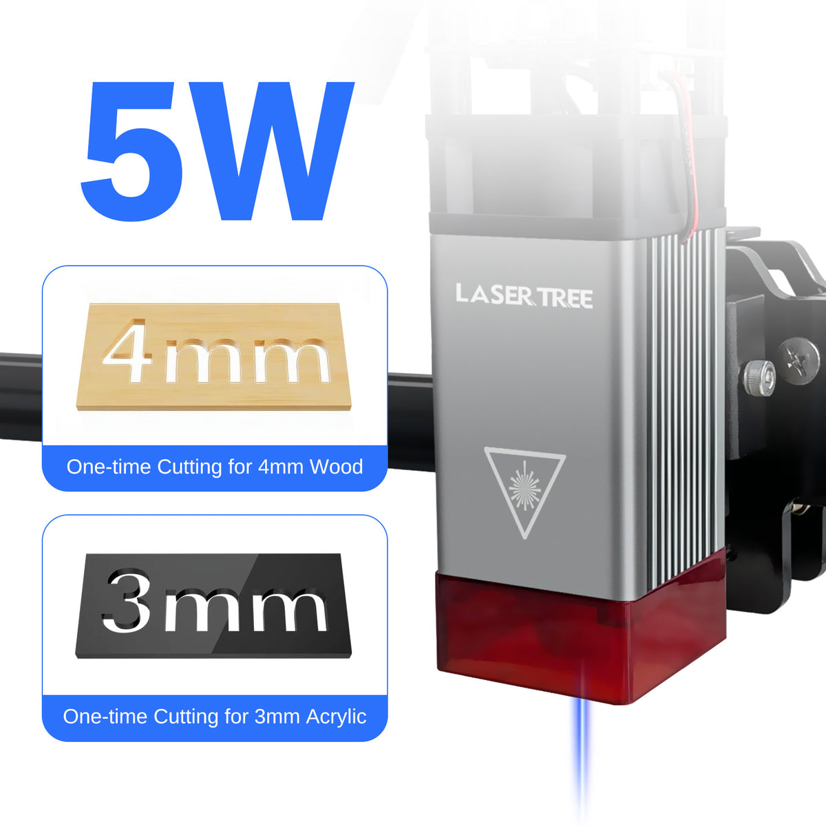 Laser Tree K1 Mini 5W Laser Cutting & Engraving Machine