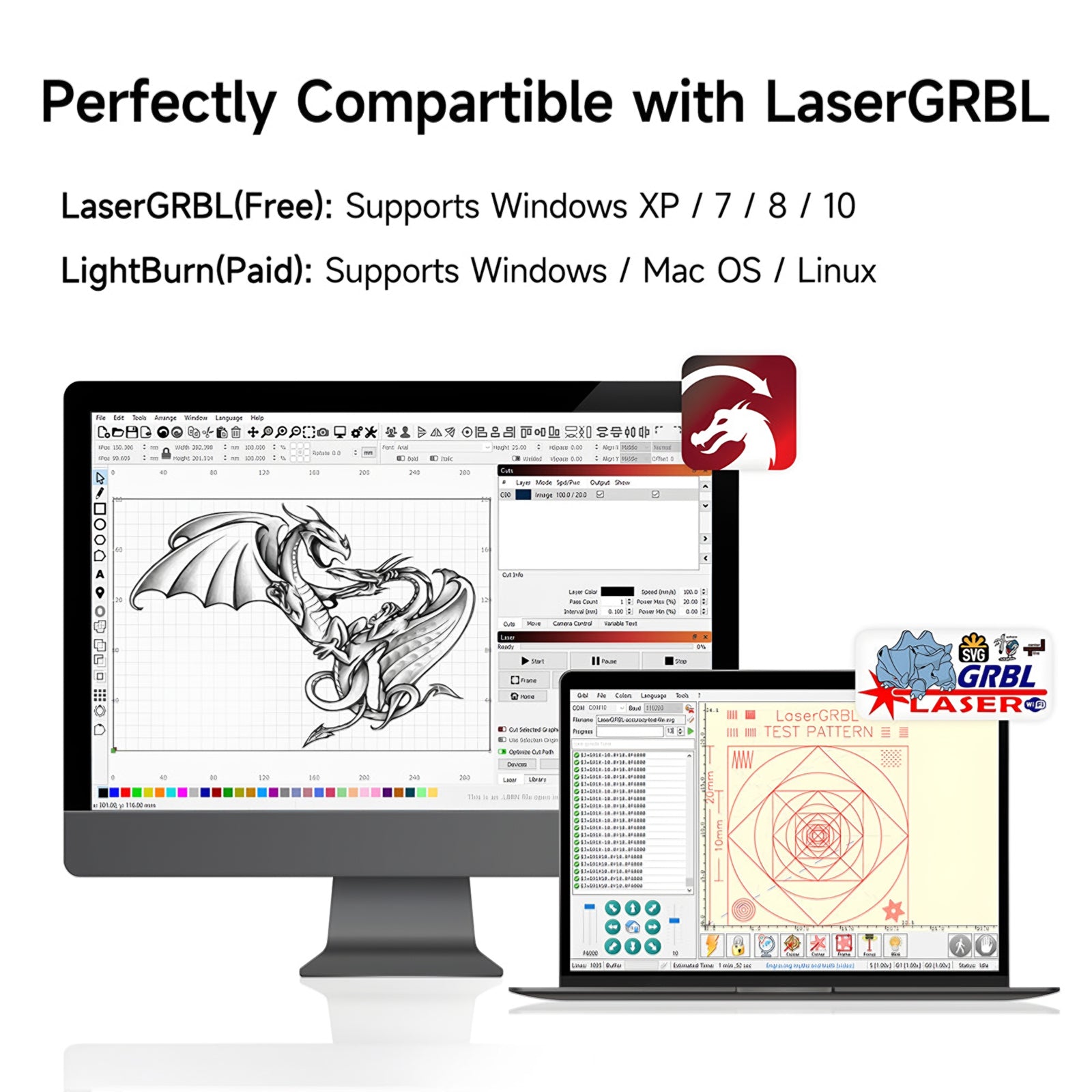 Laser Tree K1 Mini 10W Laser Cutting & Engraving Machine