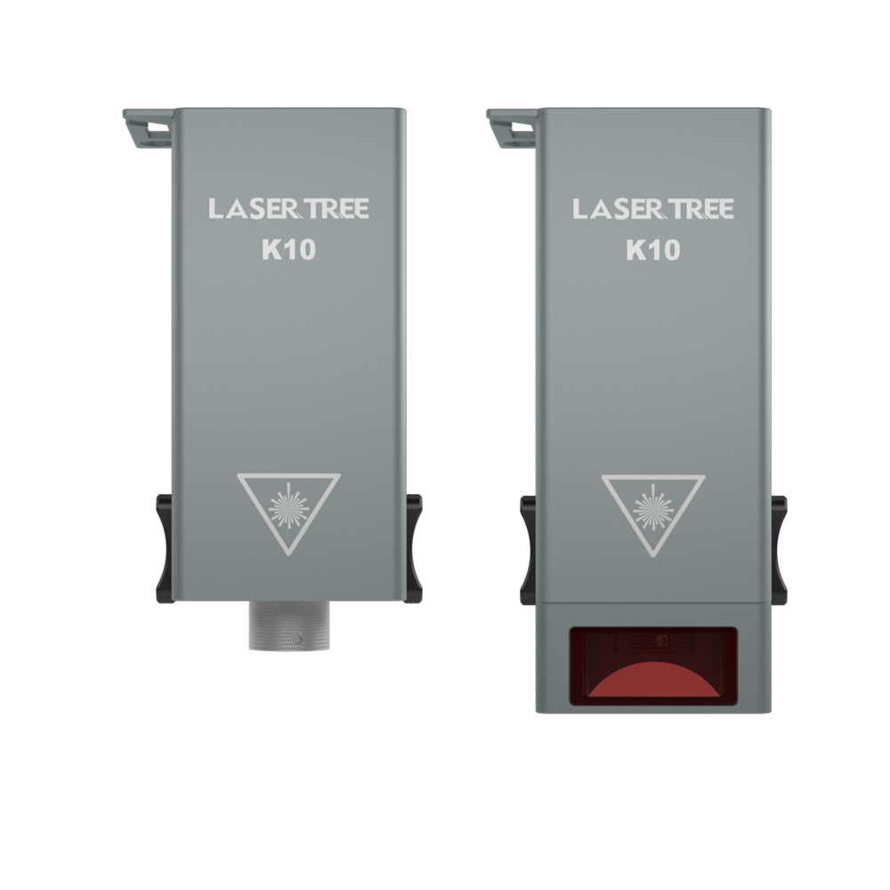 K10 Zoom Laser Module for Engraving and Cutting -2 Laser Beam Mode - 12W Output