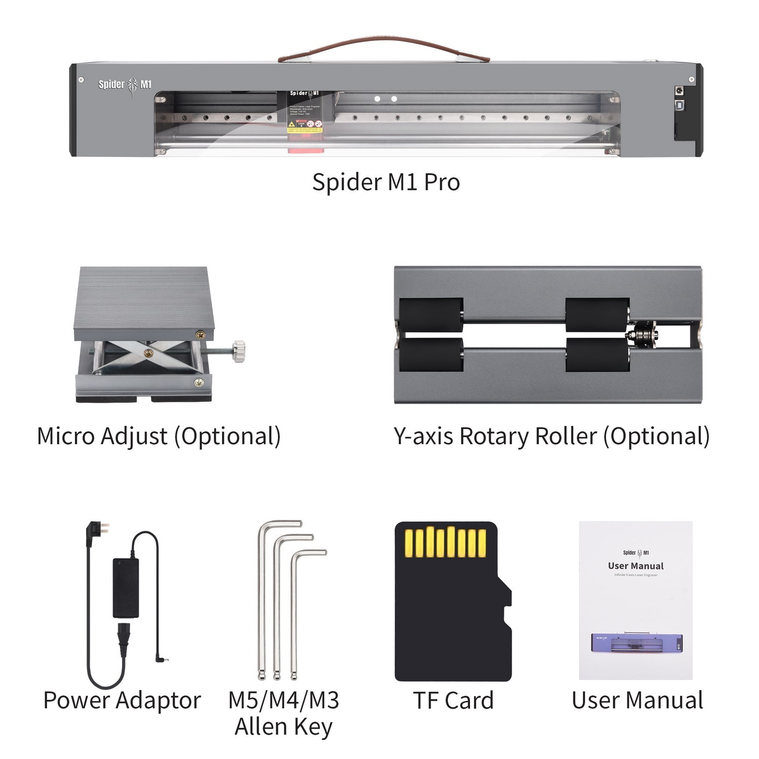 Spider M1 Portable Laser Engraver & Cutter - Laser Tree