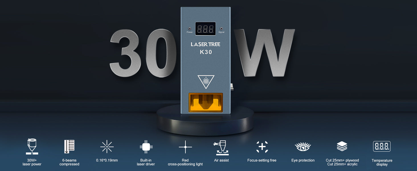 LASER TREE K30 - Cutting Performance