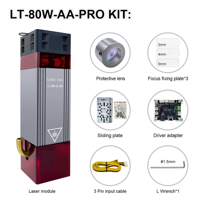 Laser Tree LT-80W-AA-PRO Laser Module