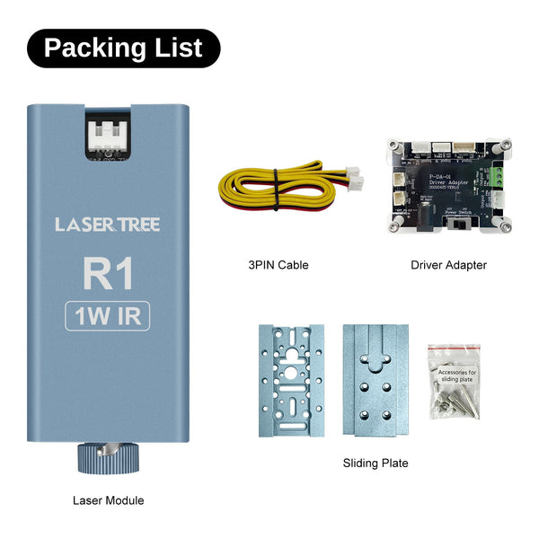 LASER TREE 1W/2W 1064nm Infrared Laser Module