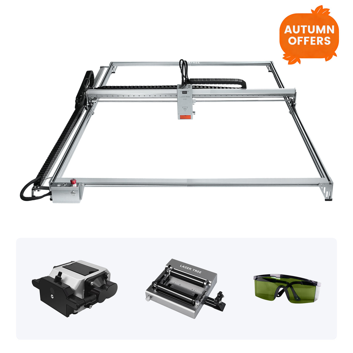 Laser Tree K1 Plus 60W Laser Cutting & Engraving Machine