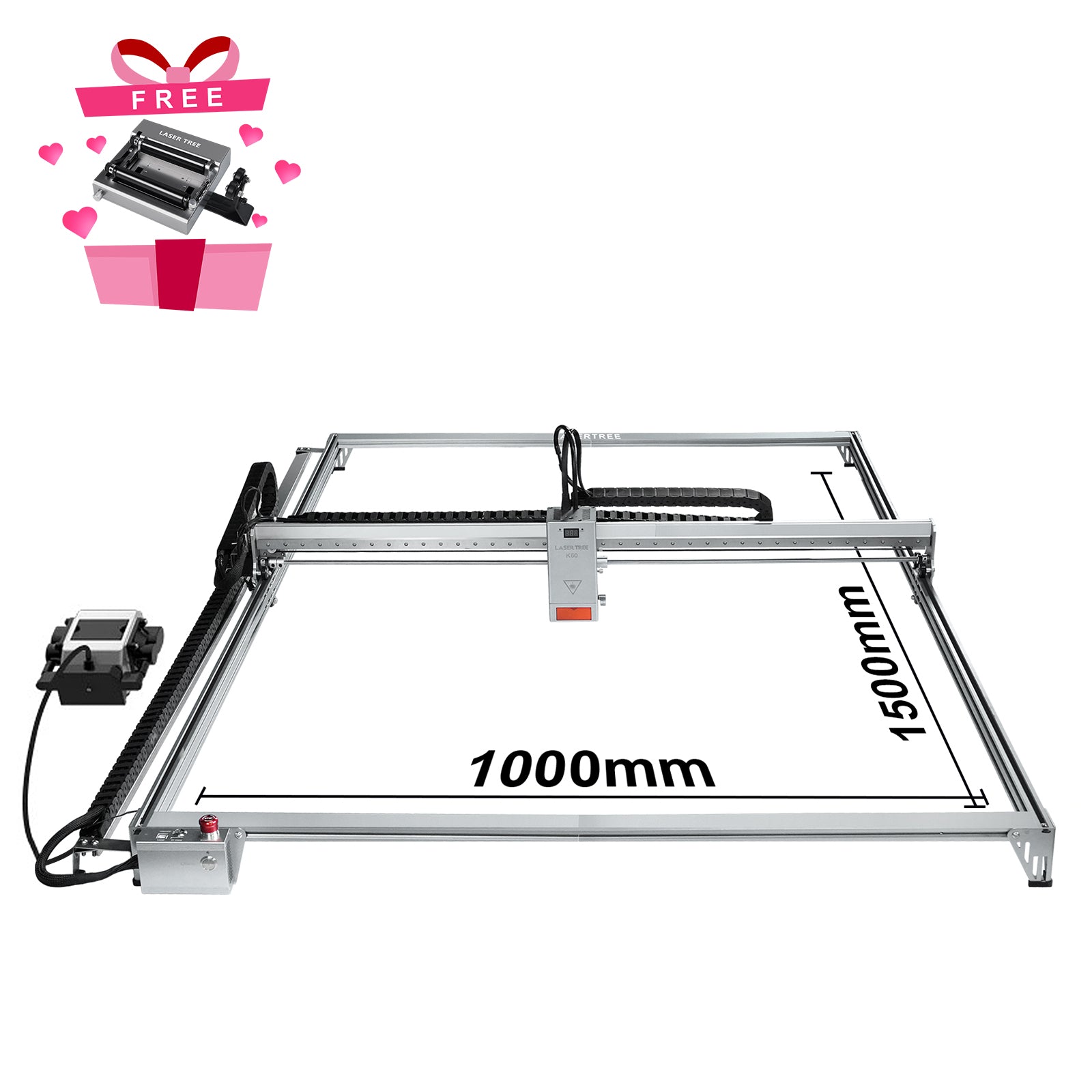 Laser Tree K1 Plus 60W Laser Cutting & Engraving Machine