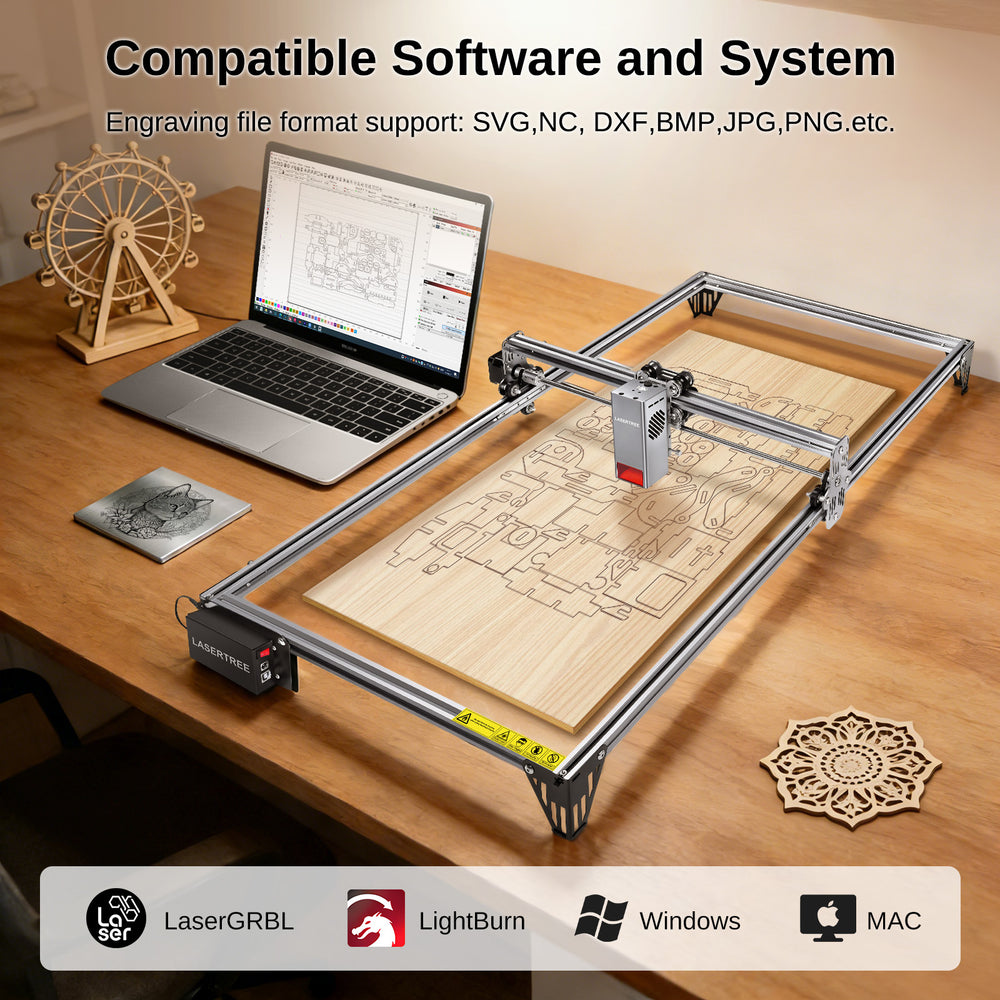 Laser Tree K1 Mini Plus 20W Laser Cutting & Engraving Machine