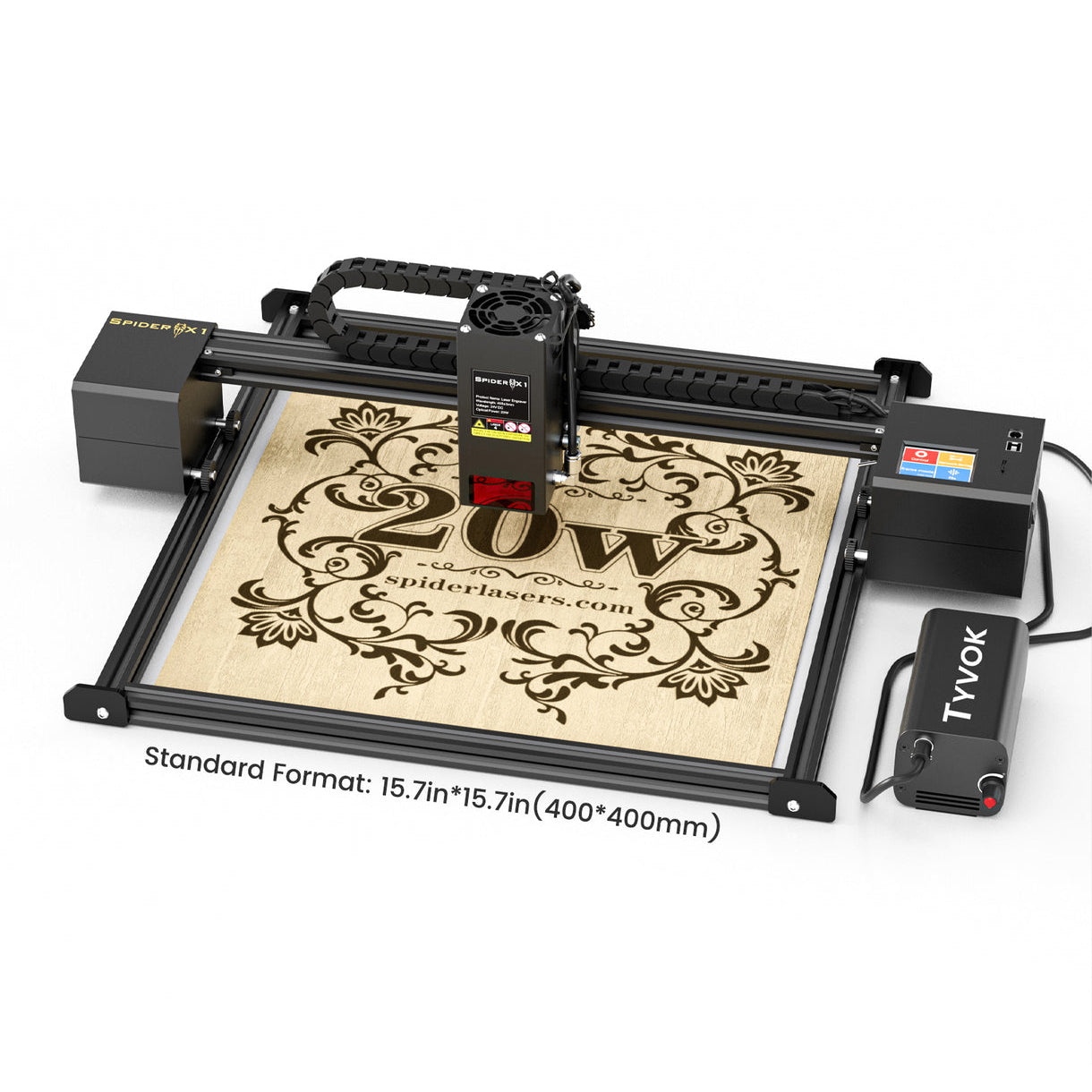 Tyvok Spider X1S Laser Engraver & Cutter