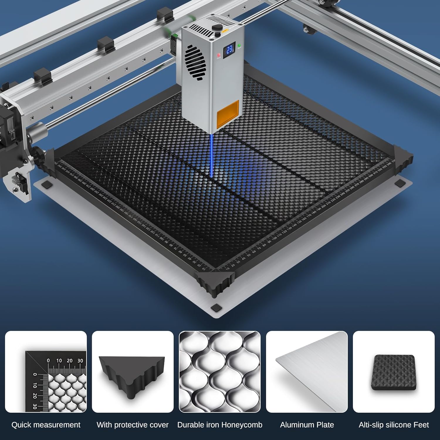 Laser Cutting Honeycomb Working Panel