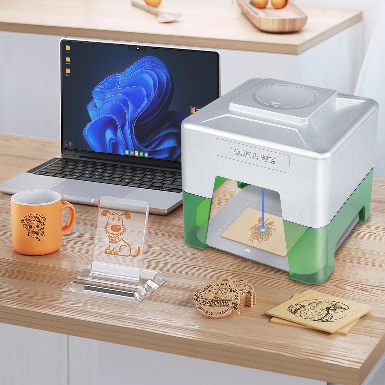 Mini Engraving Machine 3W Portable Desktop Laser Engraver