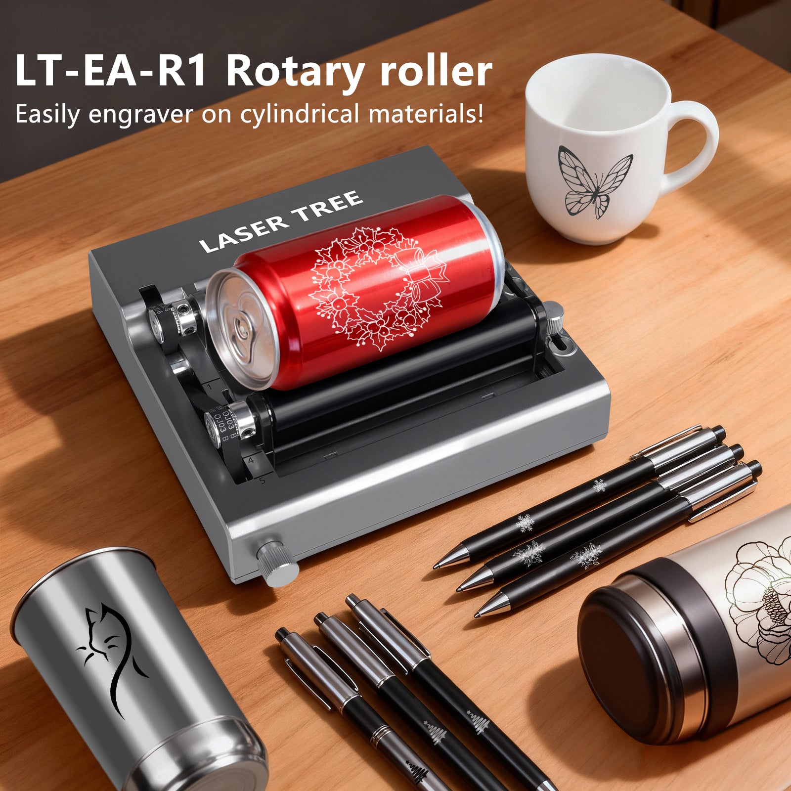 LASER TREE Rotary Roller for Cylinder Engraving