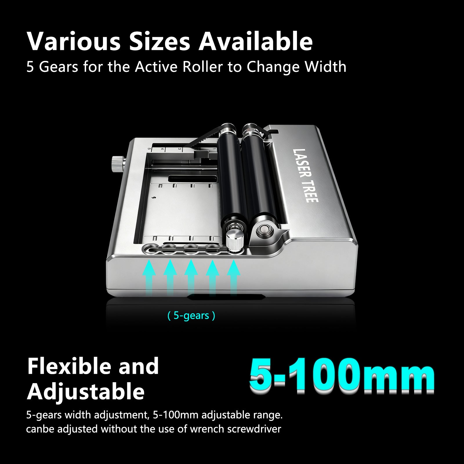 LASER TREE Rotary Roller for Cylinder Engraving
