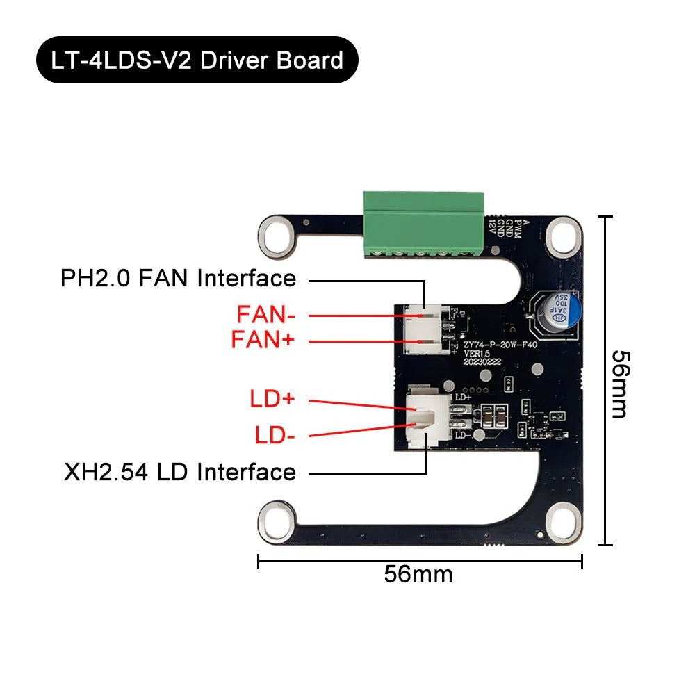 LASER TREE LT-4LDS-V2 Laser Module Accessories