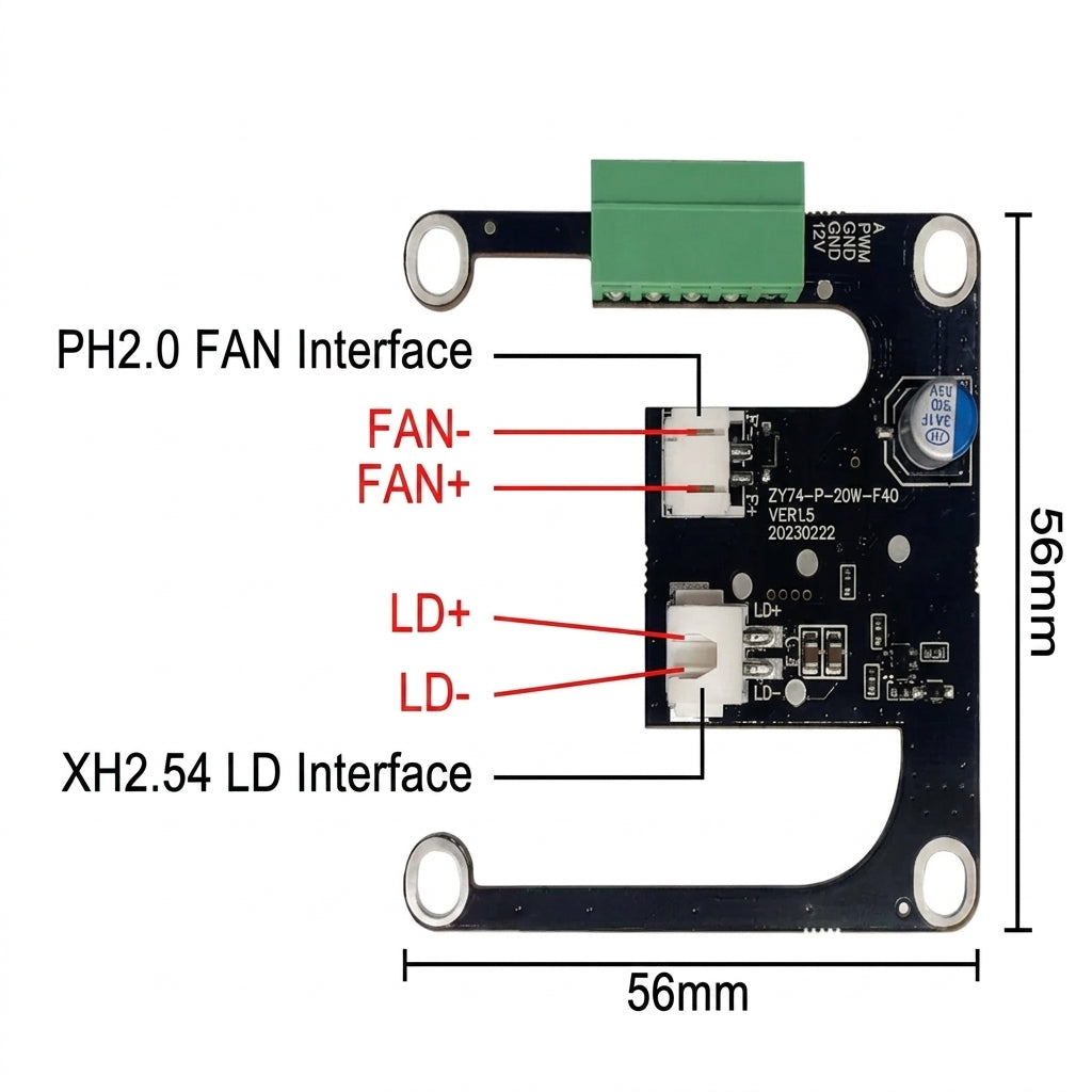 LASER TREE LT-4LDS-V2 Laser Module Accessories