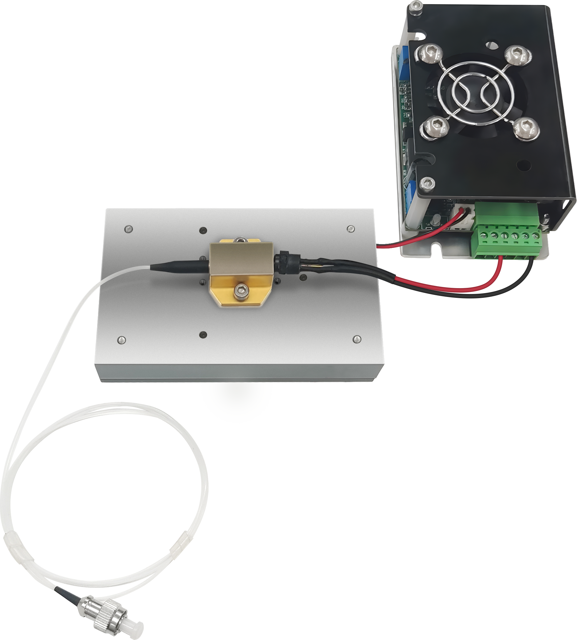 Fiber Coupled Laser Diode Heat Sink With TEC