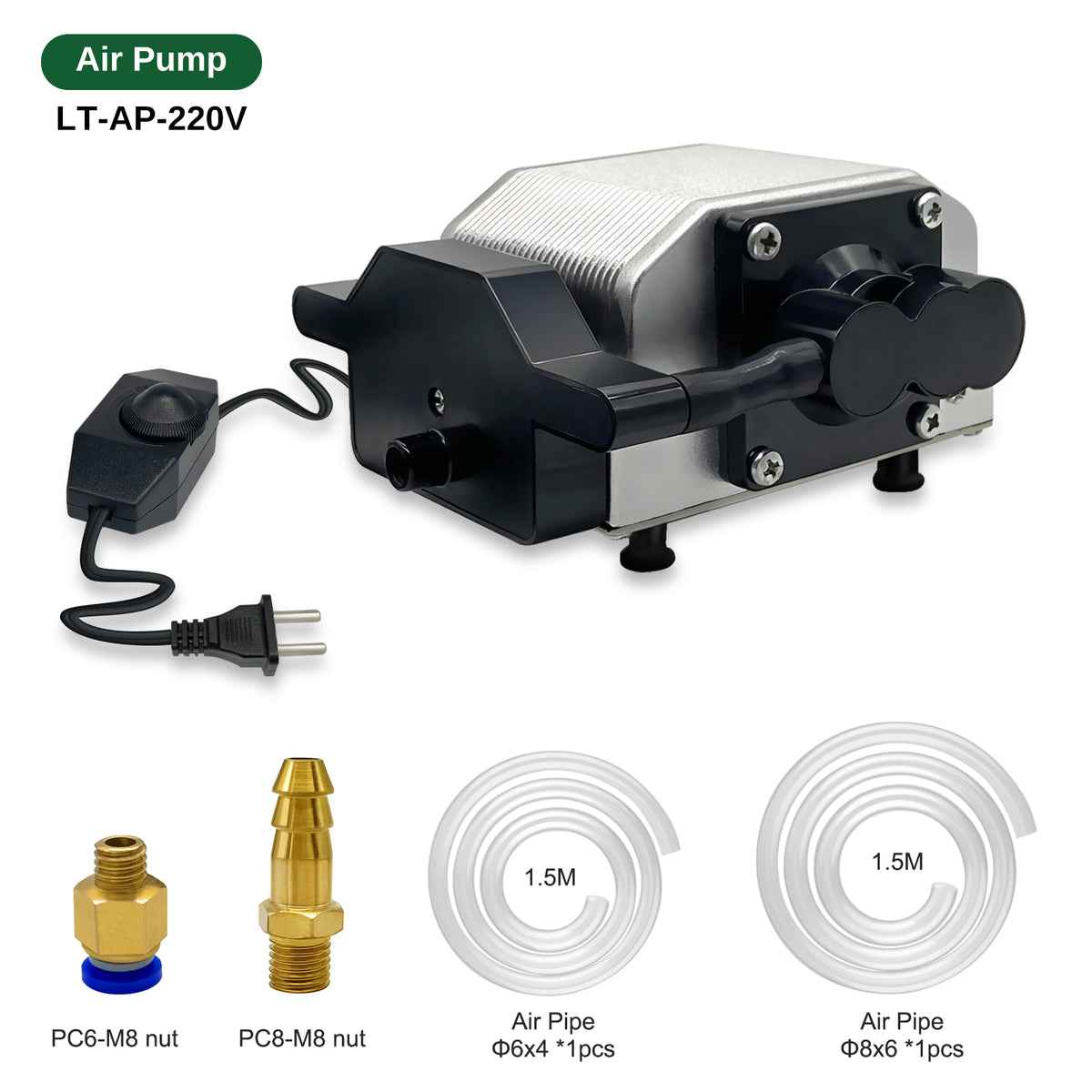 Air Assist Pump ≥10000H Service Life Engraver Assist Pump for Laser  Engraver