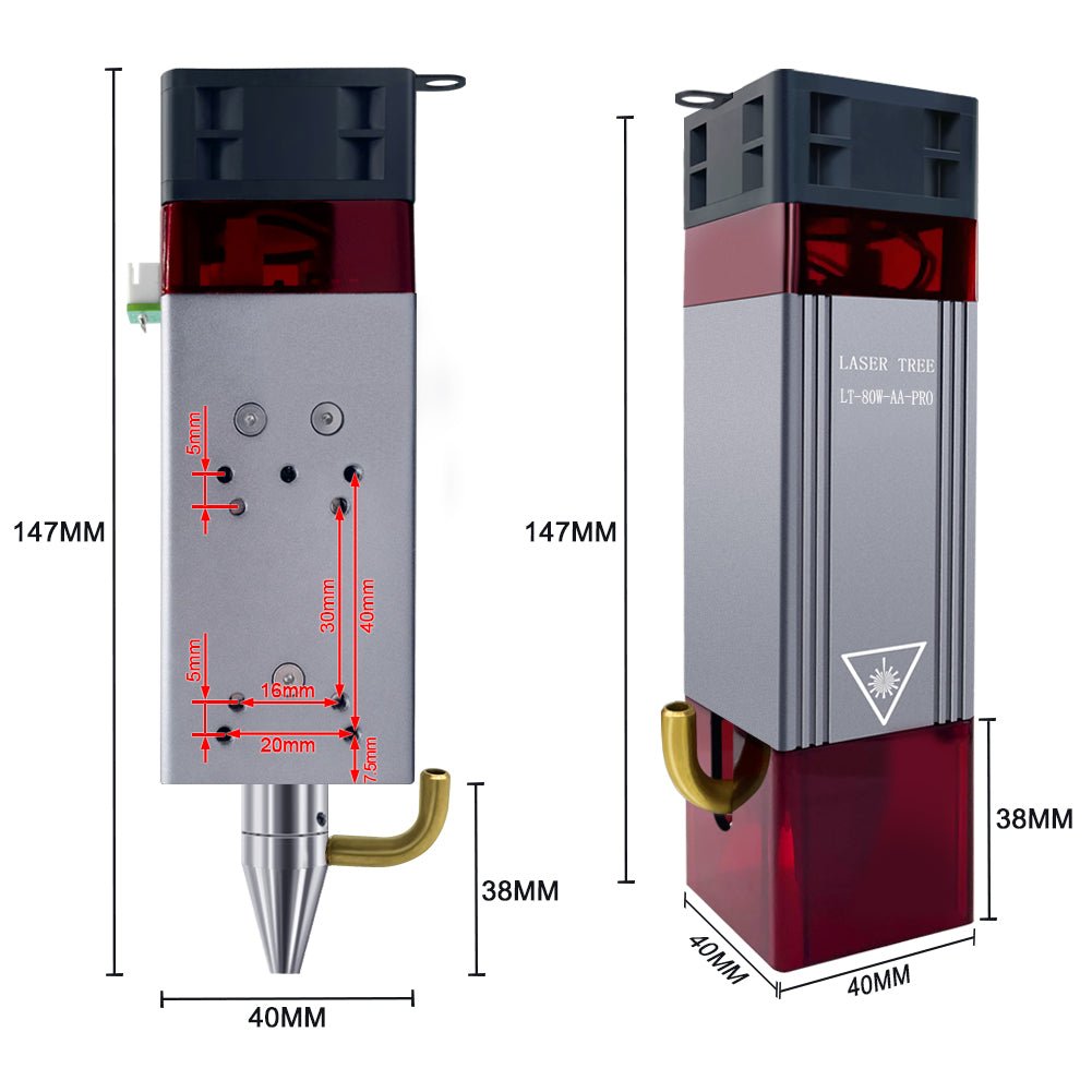 LASER TREE 10W Optical Output Power Laser Cutter Module - Laser Tree